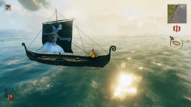 Кастомные лодки / CustomSails для Valheim