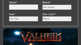 Valheim Character Editor for Valheim