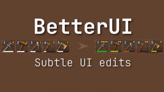 Улучшенный интерфейс / BetterUI