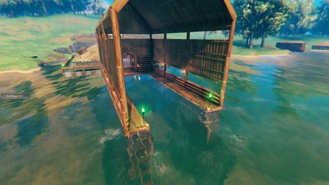 -  Pyramid On Water Base Vbuild for Valheim