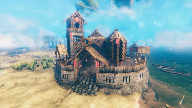 -   Kairos - Viking Mini-fortress (.vbuild) for Valheim