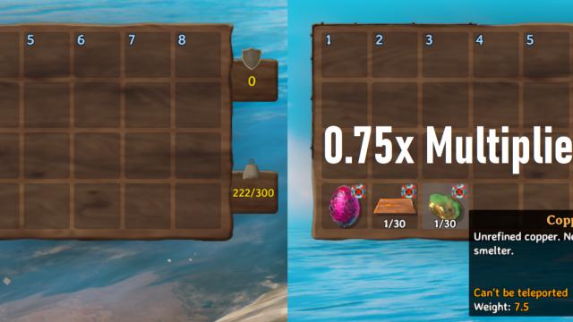 Ore Weight Adjust