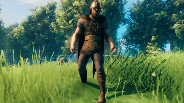 Leather Armor HD retexture by Jacky in 1K and 2K для Valheim