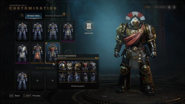 Instant Armor Unlock - Customize Without Limits for Warhammer 40,000: Space Marine 2