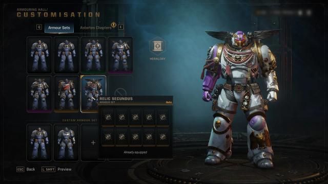 Instant Armor Unlock - Customize Without Limits for Warhammer 40,000: Space Marine 2