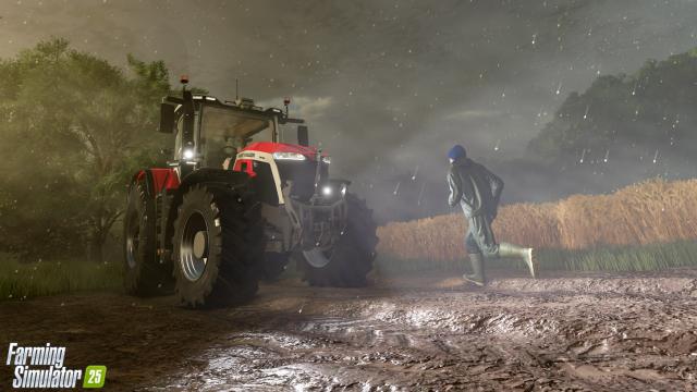 GIANTS Software показали крутые погодные эффекты Farming Simulator 25