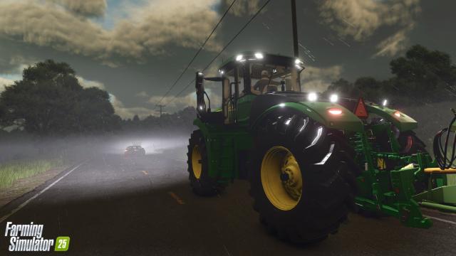 GIANTS Software показали крутые погодные эффекты Farming Simulator 25