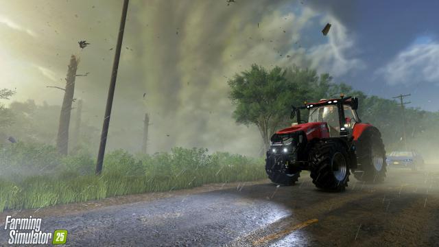 GIANTS Software показали крутые погодные эффекты Farming Simulator 25