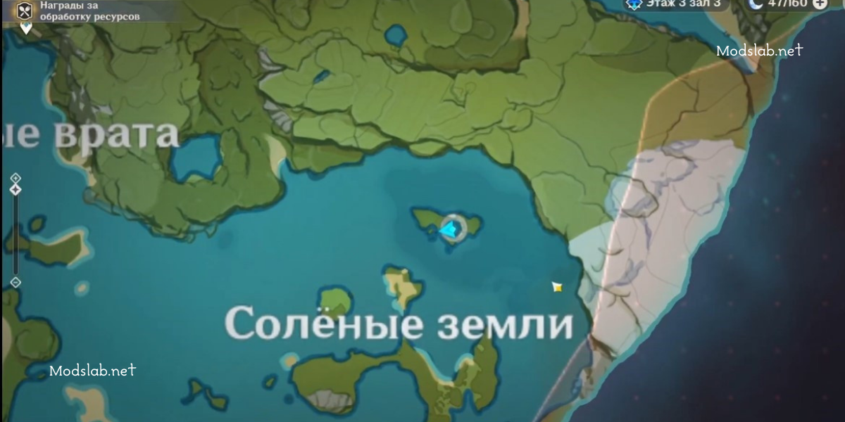 Карта кор ляписов